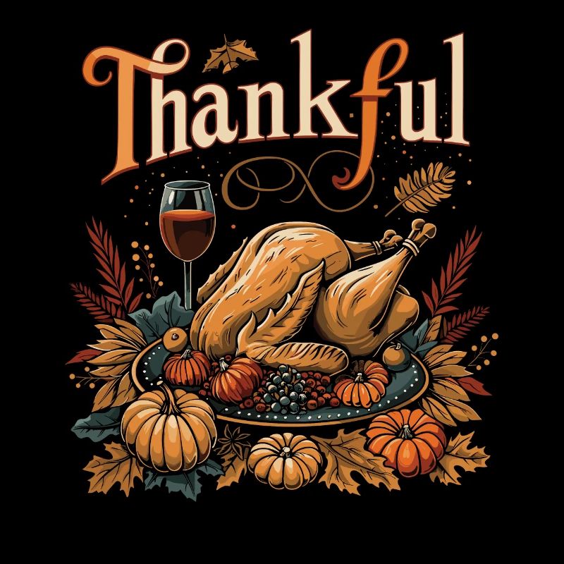 Grateful Gobble Wobble Thanksgiving