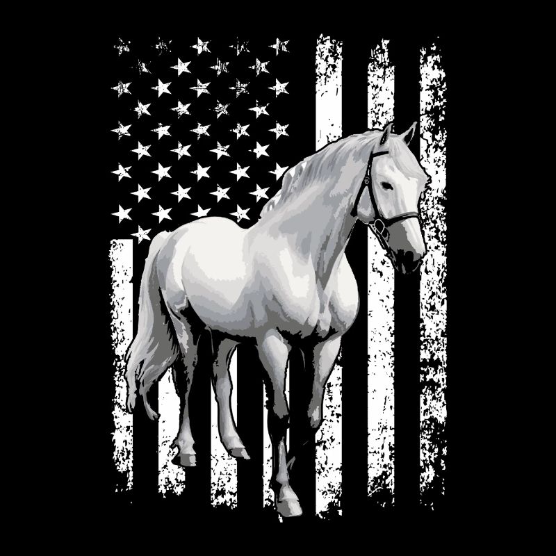 J’aime mon Percheron À la grange et