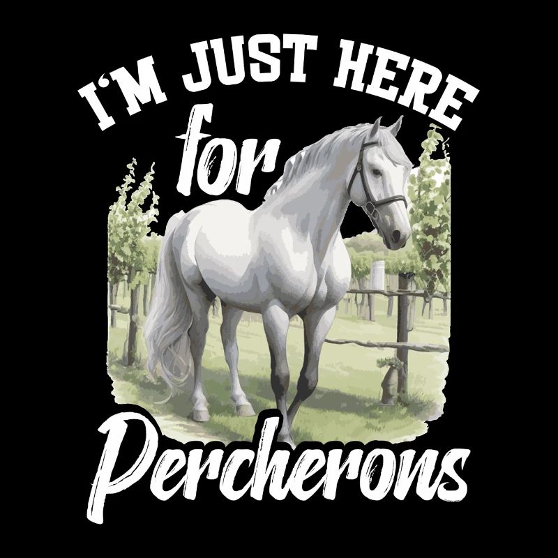 Je ne suis là que pour les percherons