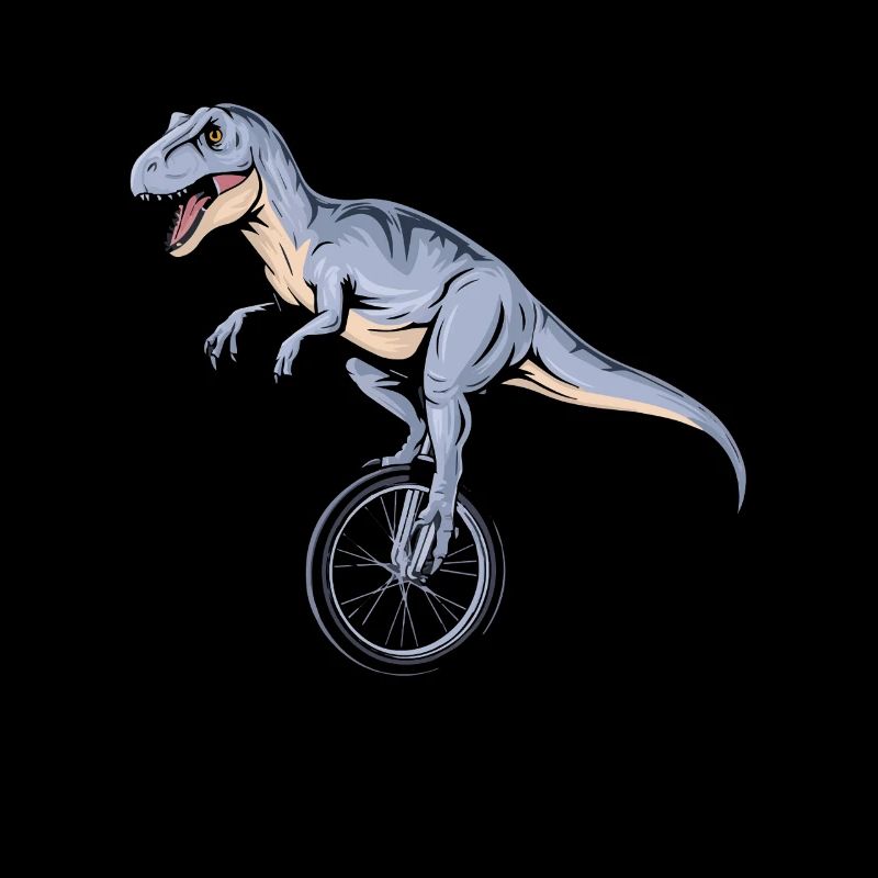 This Guy Loves Unicycles Dino