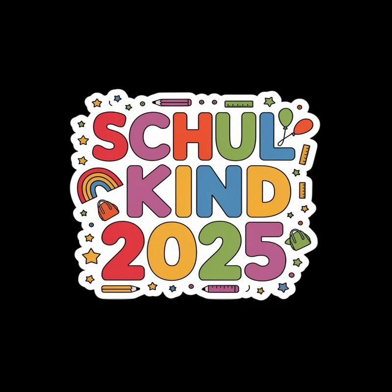 Schulkind 2025 Einschulung Schulanfang