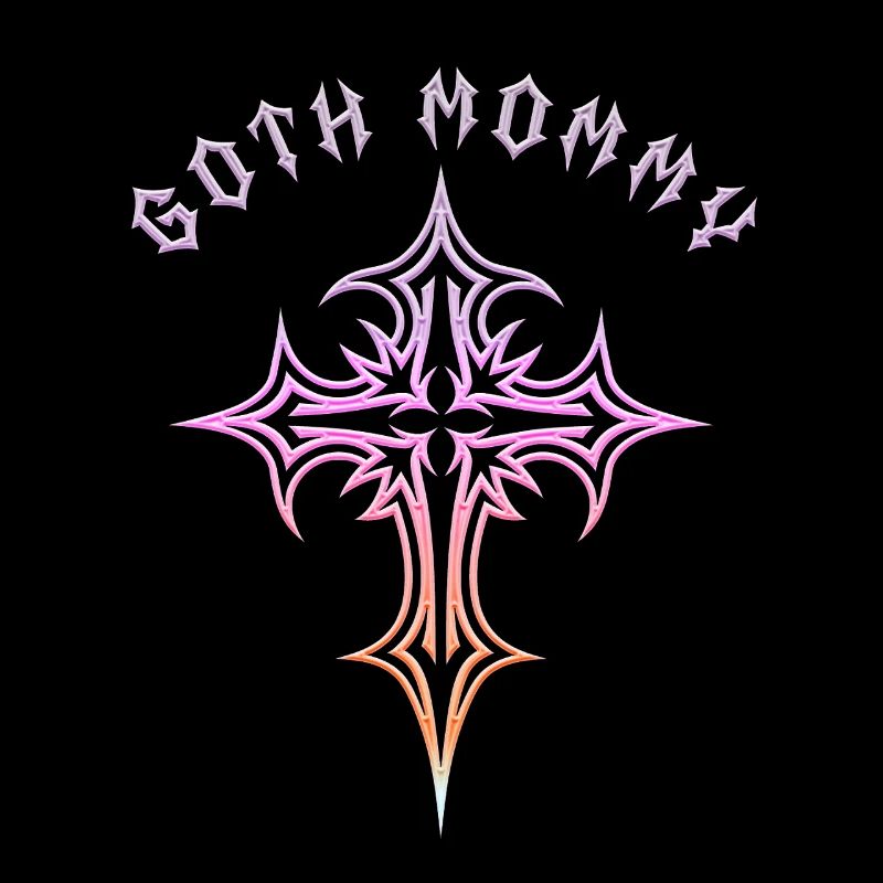 Goth Mommy! Gothic Aesthetics Y2K Cross