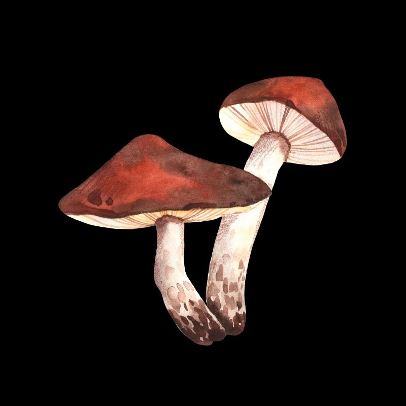 Les cèpes ramassent des champignons cueilleurs de champignons