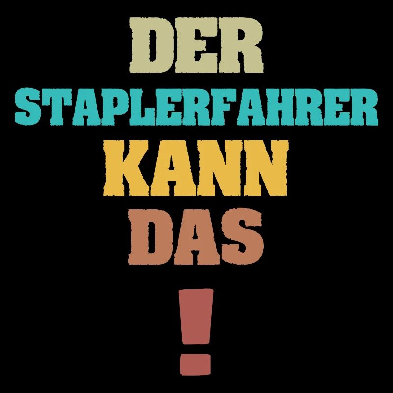 Lustig Staplerfahrer