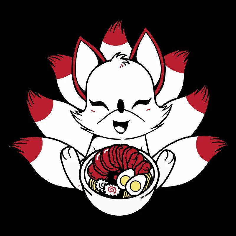 Kitsune Fox Kawaii Fox Gift