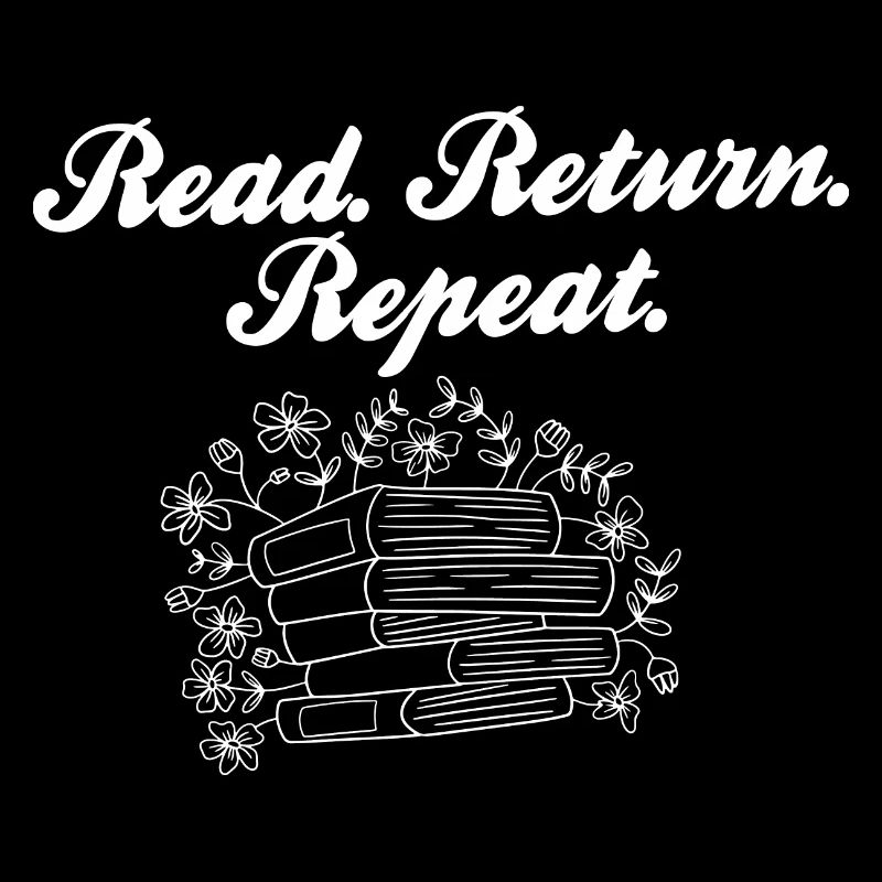 Read Return Repeat Library Worker Librarian Book
