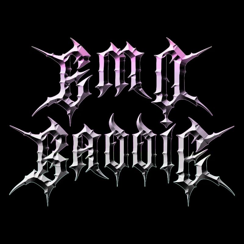 Emo Baddie ! Esthétique Emo Goth