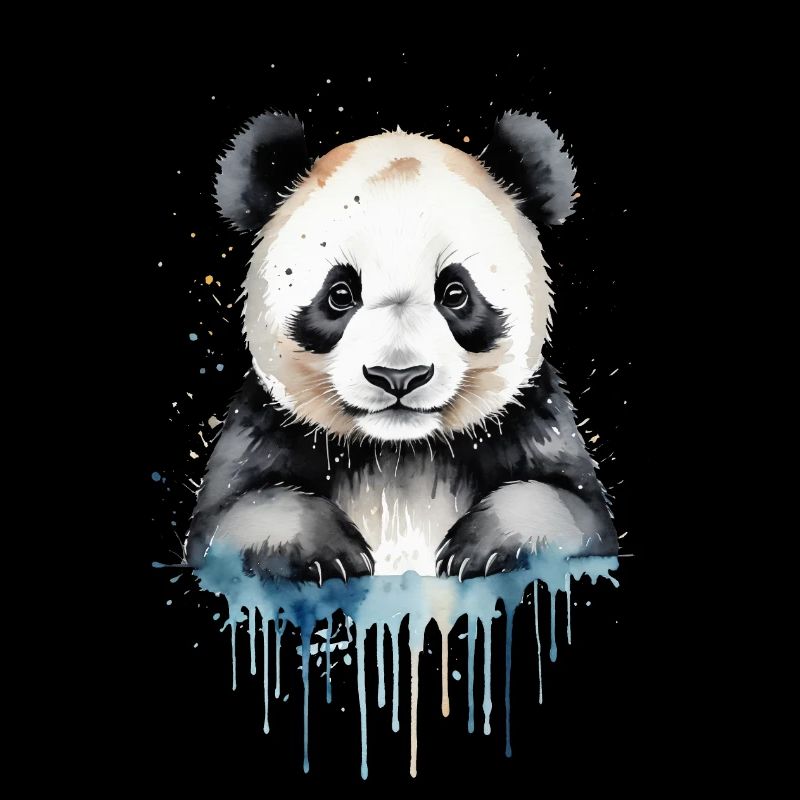Panda Ludique Aquarelle