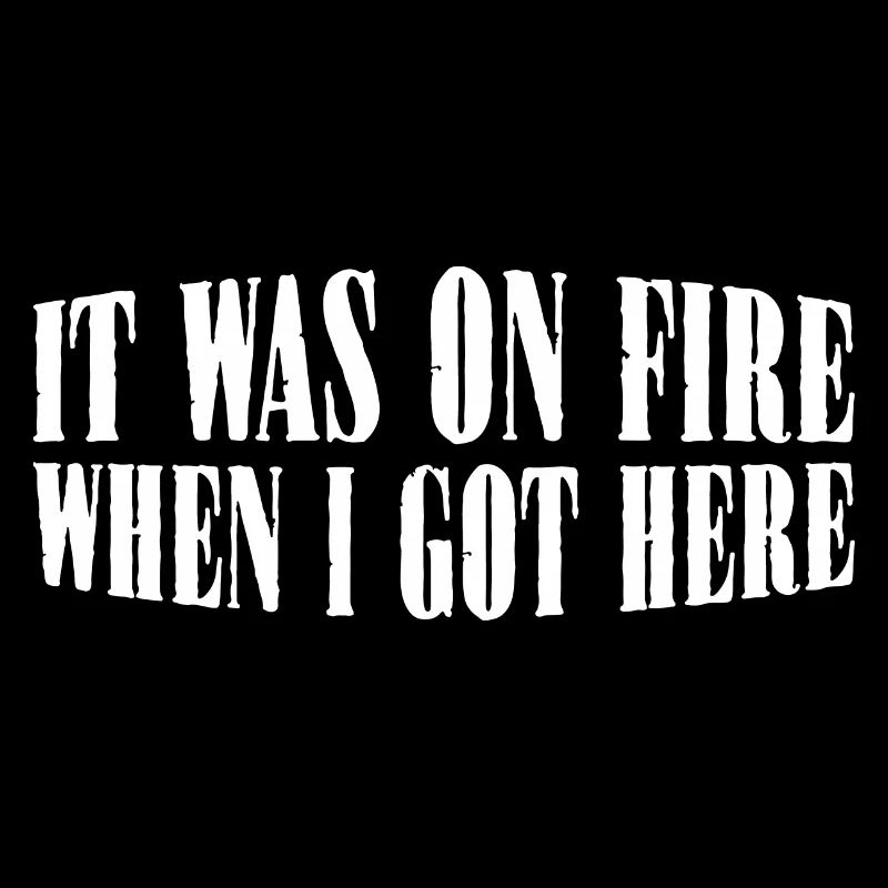 It Was On Fire When I Got Here 20