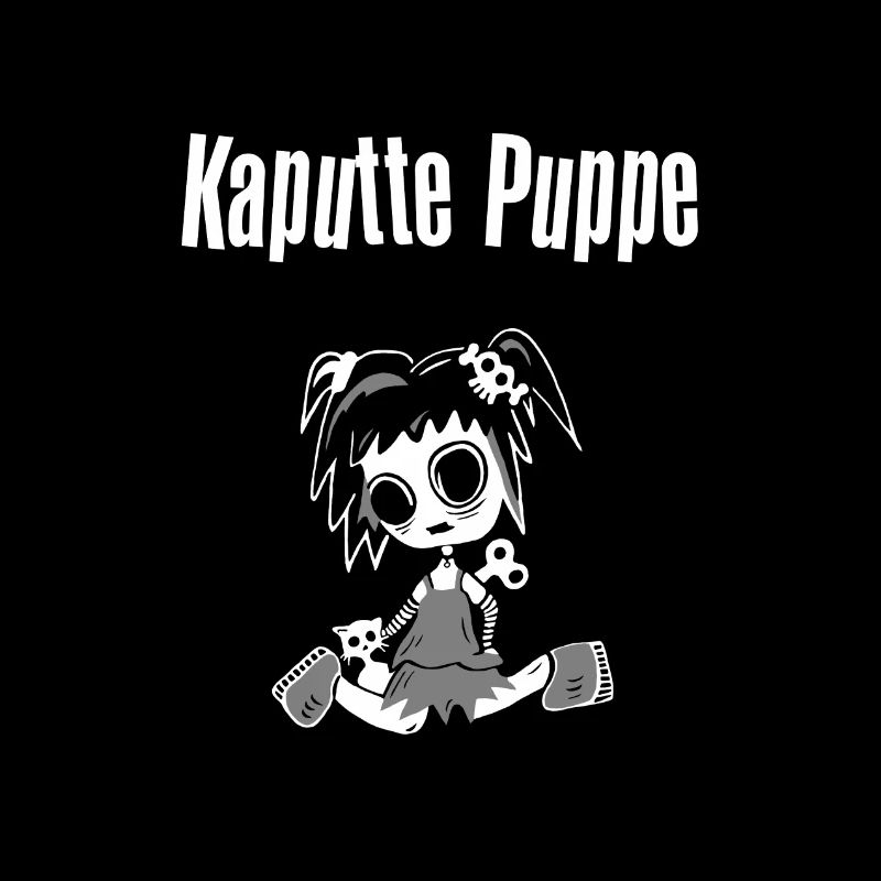 Poupée cassée poupée obscurité poupée mignonne marionnette