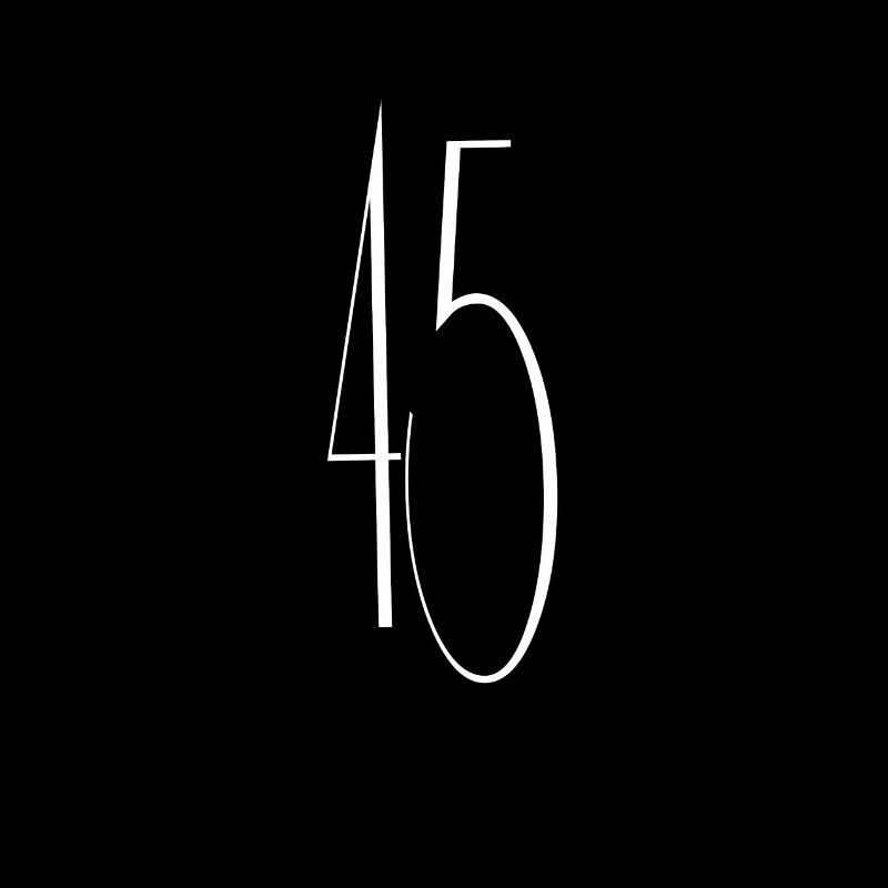 45 Geburtstag
