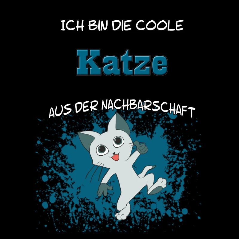 Coole Katze der Nachbarschaft
