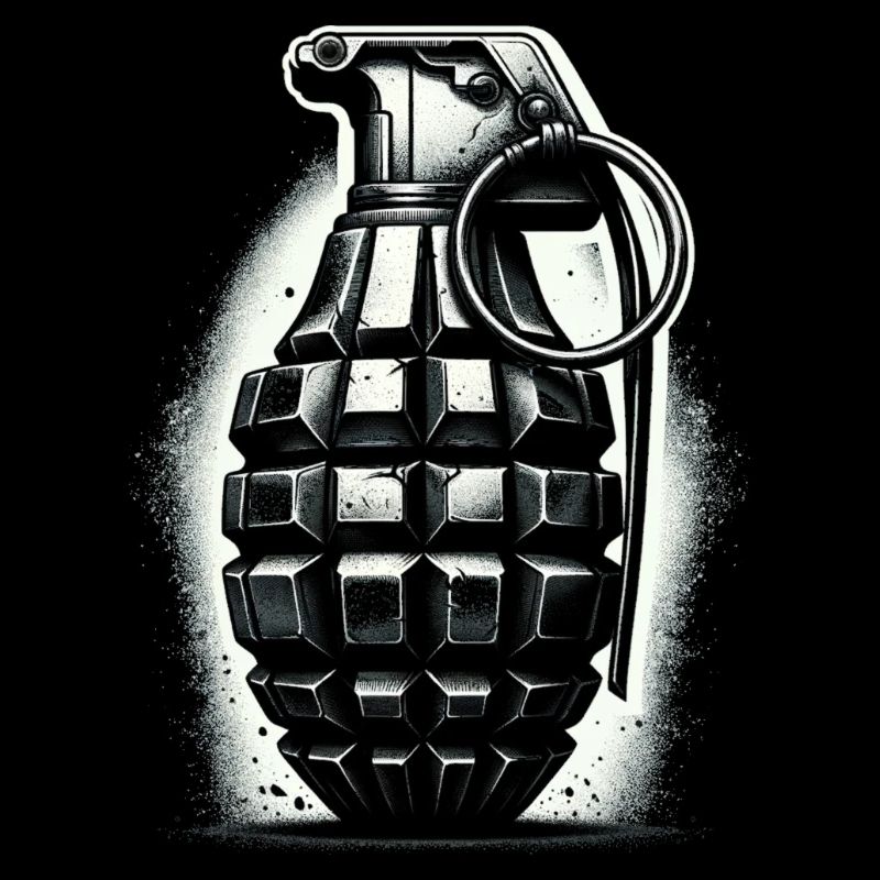 Charge explosive : Grenade à main