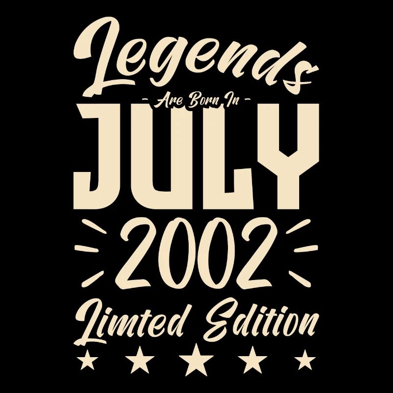 Born in July 2002. Birthday gift.