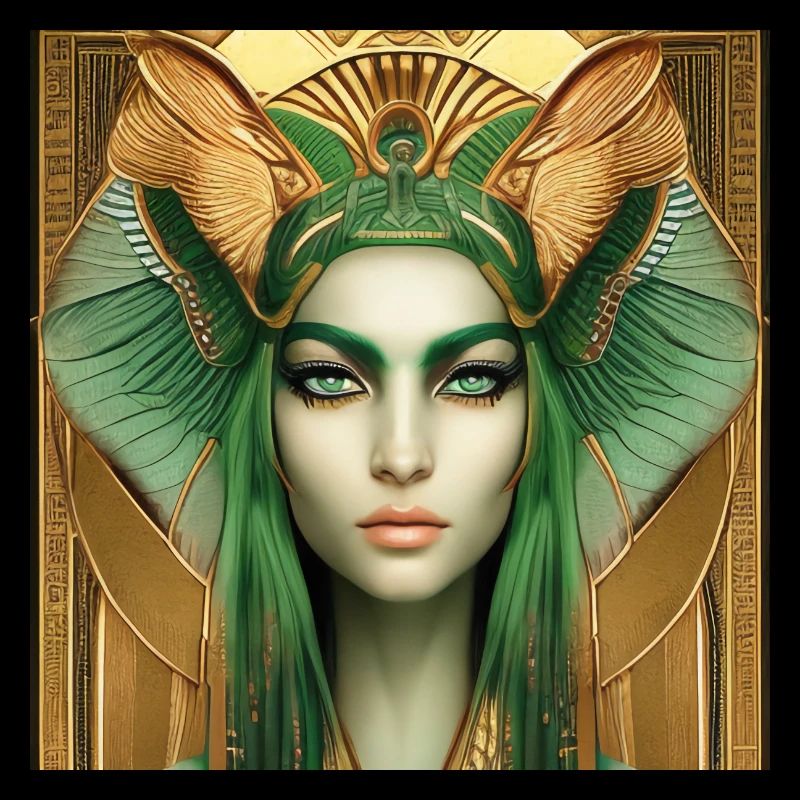 Déesse Neith, mère du soleil