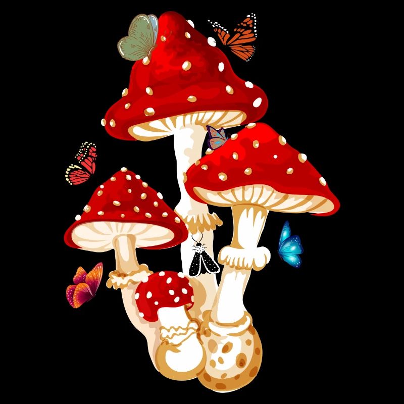 champignon papillon
