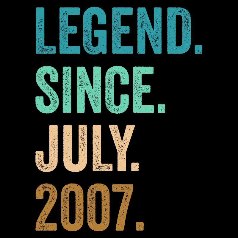 Legend Since July 2007 15. Geburtstag