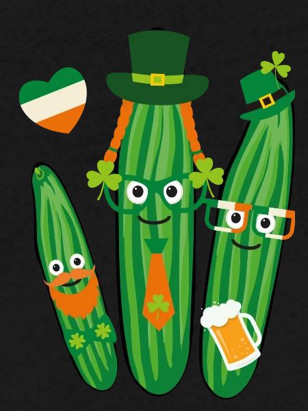Iren,Irlande,saint-patricks,concombres, concombre
