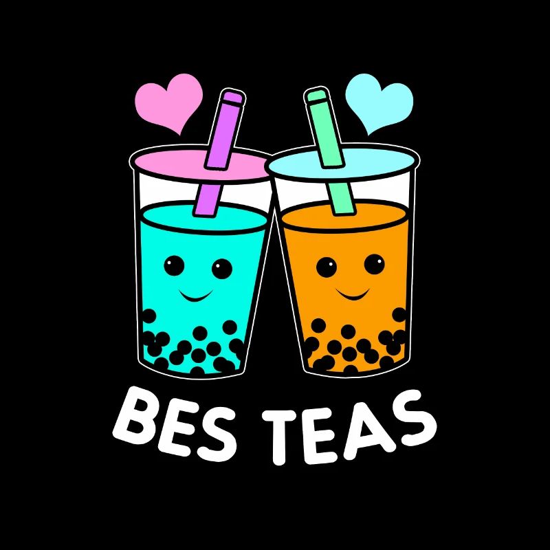 Besties Graphic Tea Lover Tea Drinker Tea Brewing