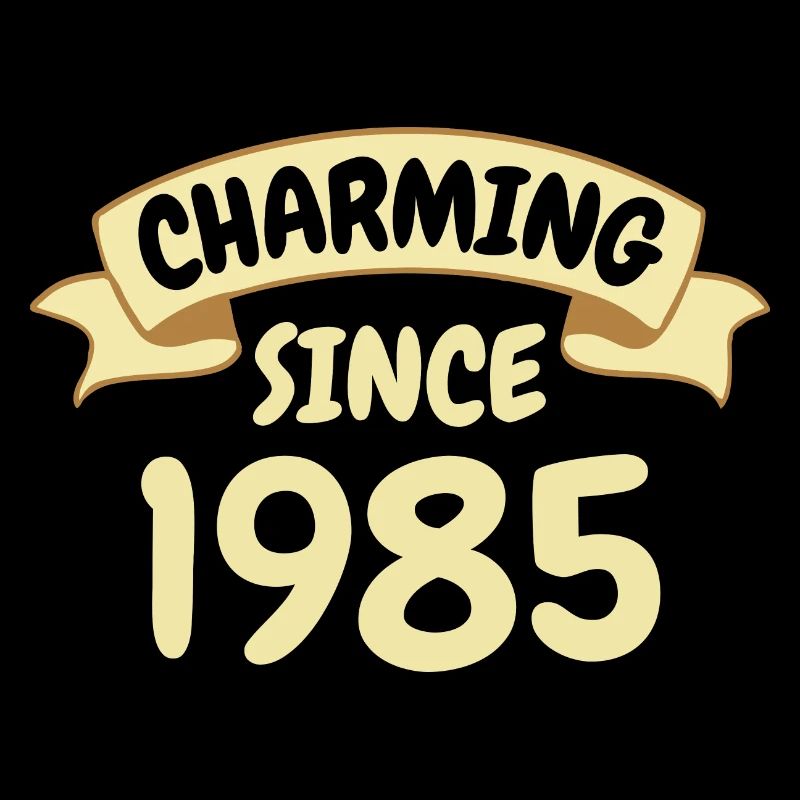 38. Geburtstag Geschenk Charmant seit 1985
