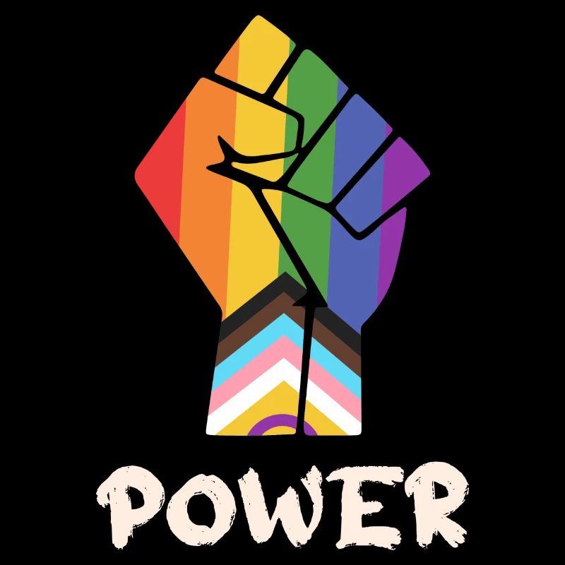Pride Progress Power Pride Fist for Equality