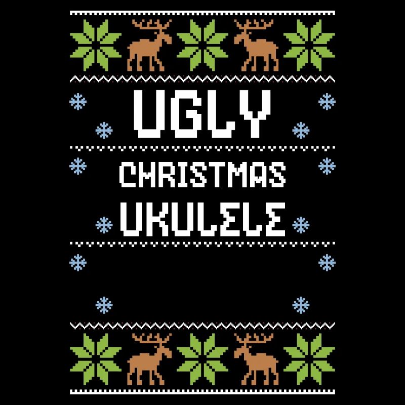 Ukulélé de Noël moche