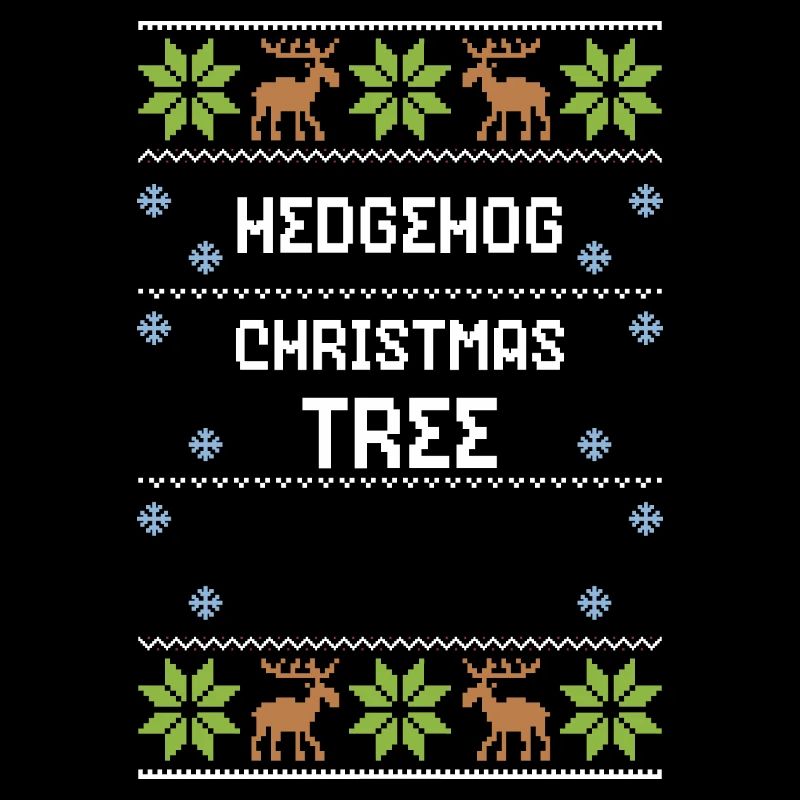 Hedgehog Christmas Tree