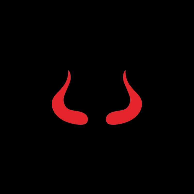 Symbole de cornes de diable