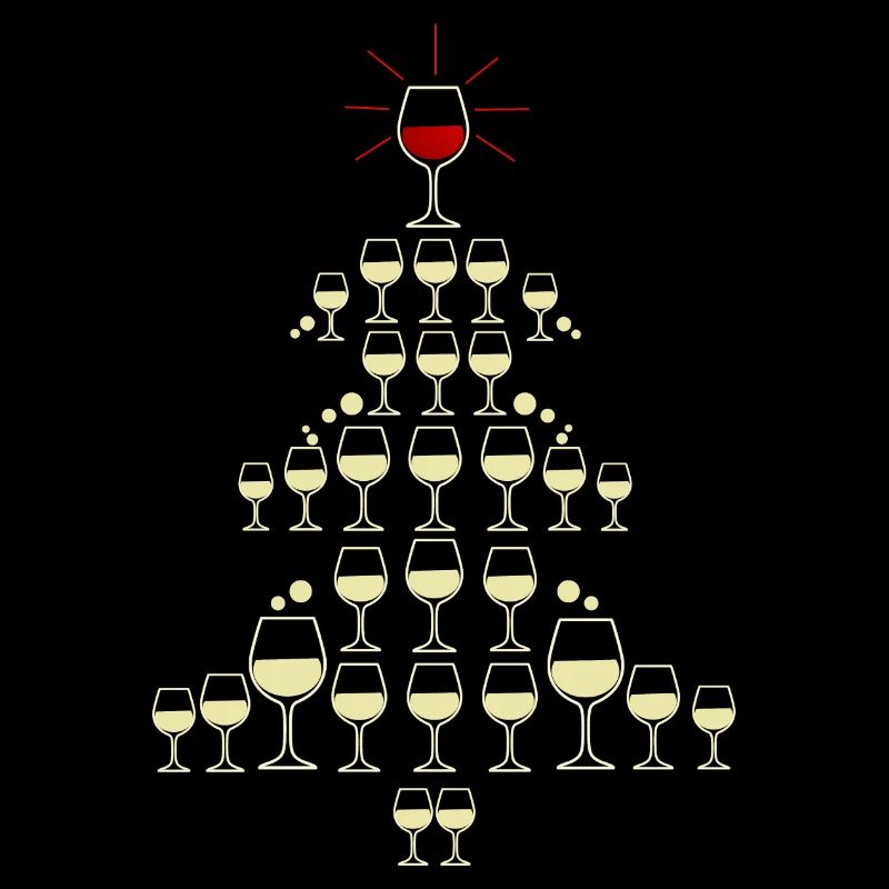 Wijn Kerstboom Kerst Wijnmaker