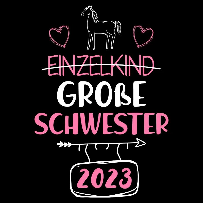Ich werde eine große Schwester 2023 Einzelkind