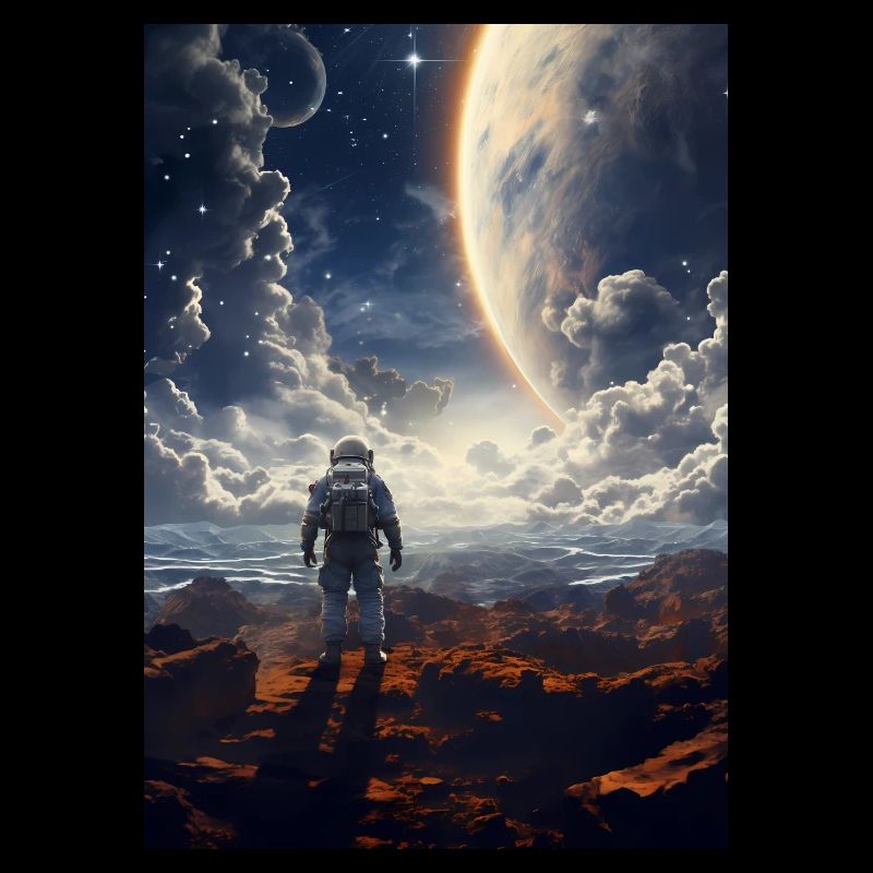 Astronaute dans l’espace