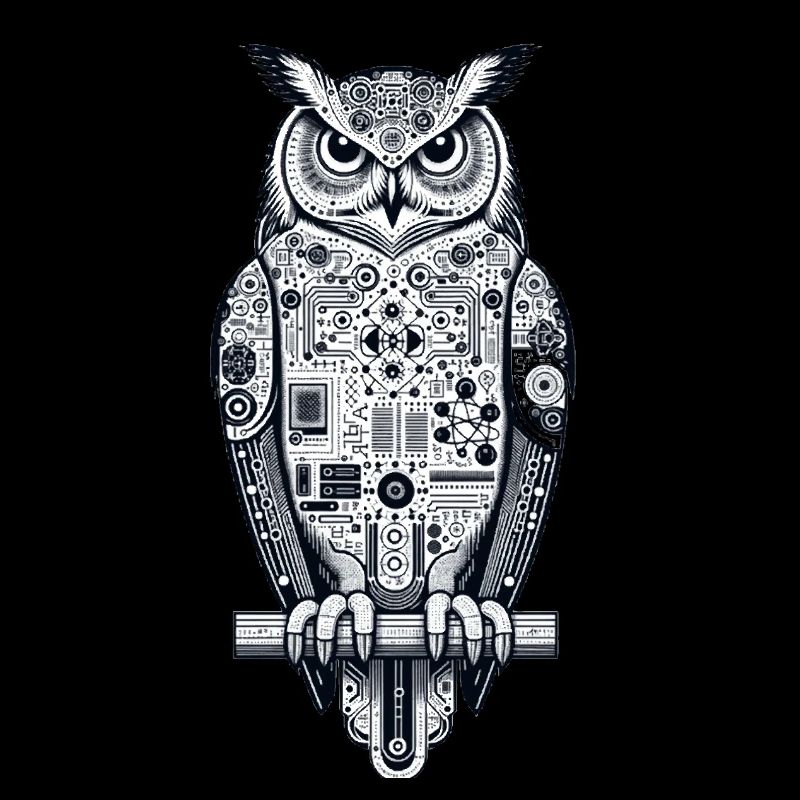 Uhu | Eule | Technischer UHU | Nachteule KI Eule