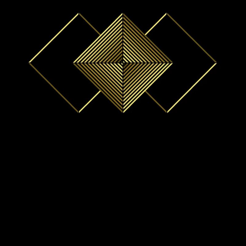 Square triangles - graphic - graphic design