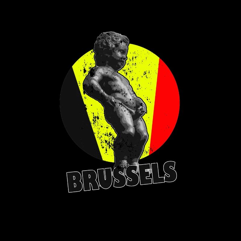 Brüssels Belgien Flagge