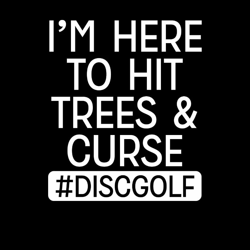 Discgolf Ich Habe Baum Getroffen
