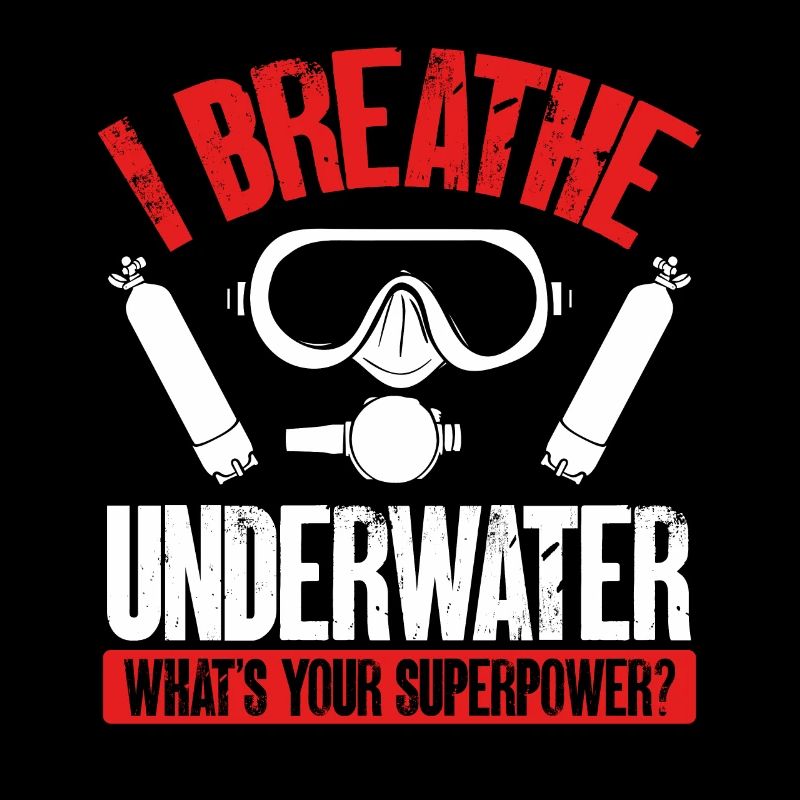 I underwater