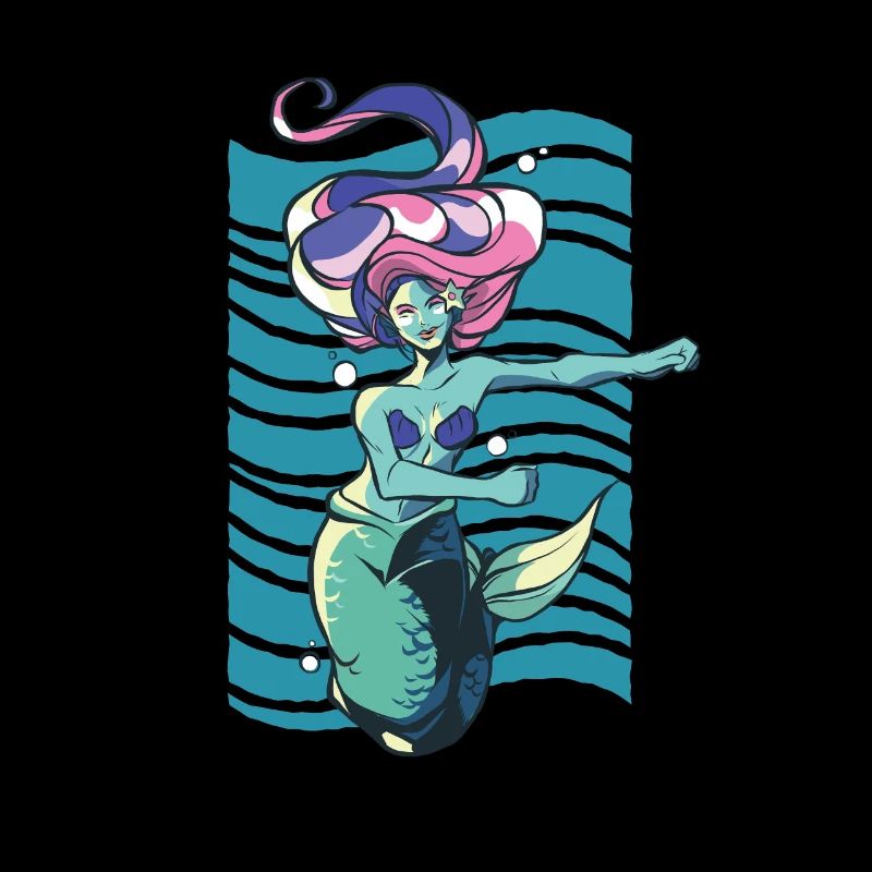 Dab dabbing danse sirène