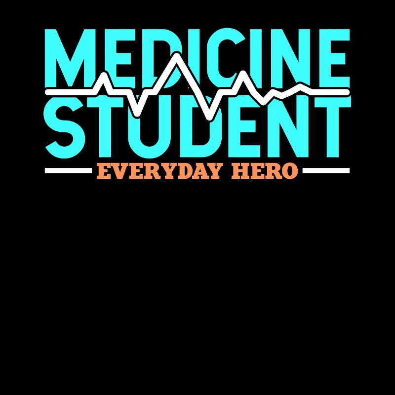 Medizin Student Studium Spruch Superheld Arzt