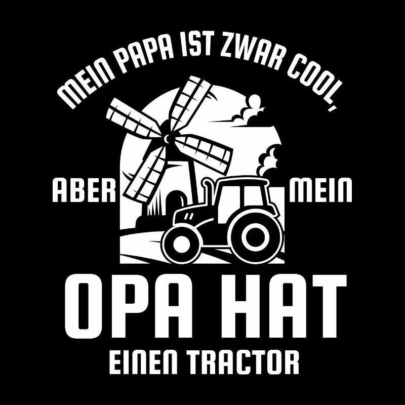 Landwirt Kinder Traktor Geschenk · Papa & Opa