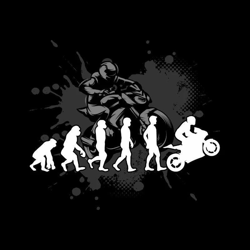 Cadeau de motard moto superbe · Evolution
