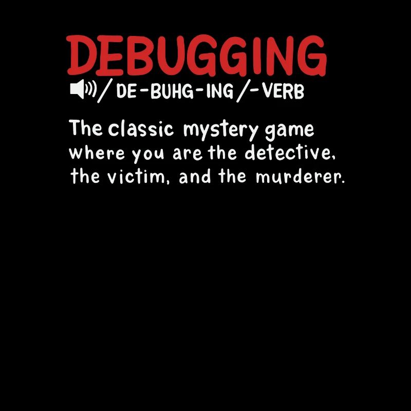 Debugging dictionary styled Definition