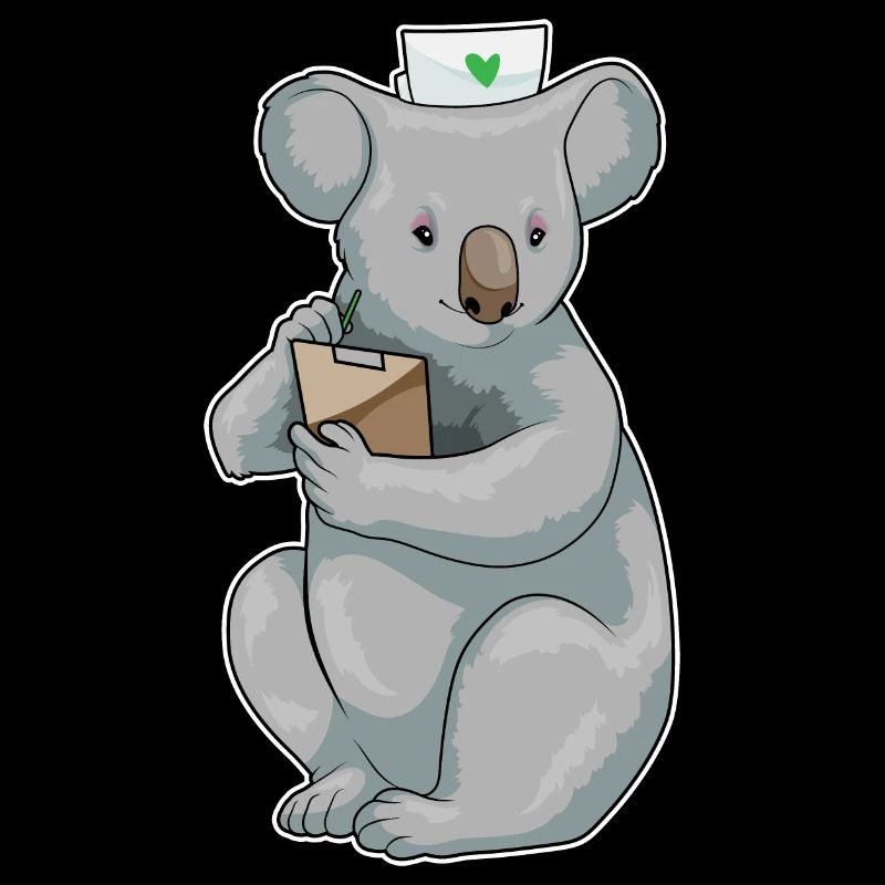 Koala Nurse Notepad