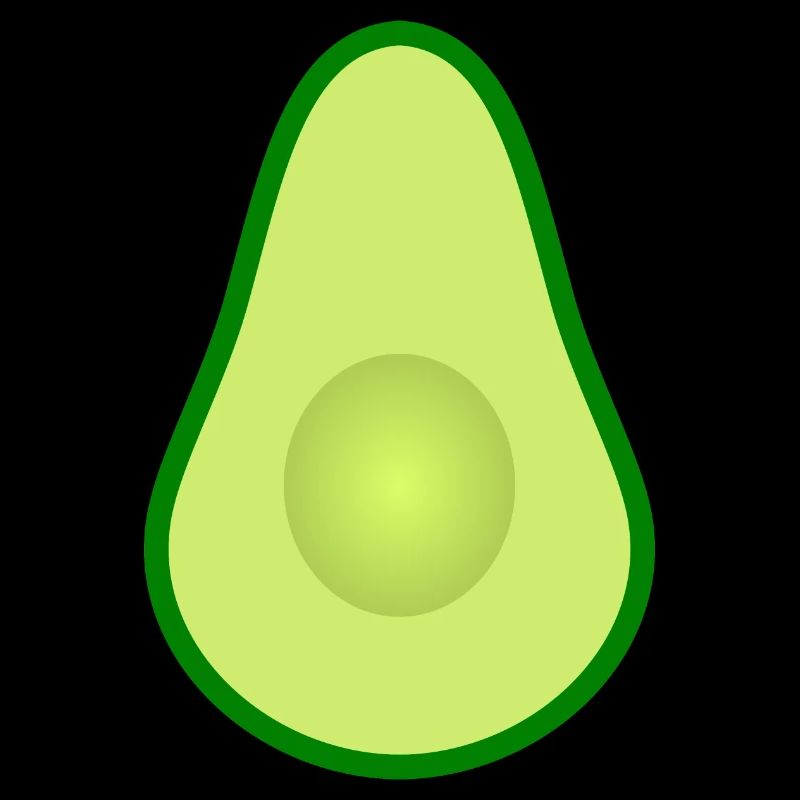 Avocado without a core design to personalize