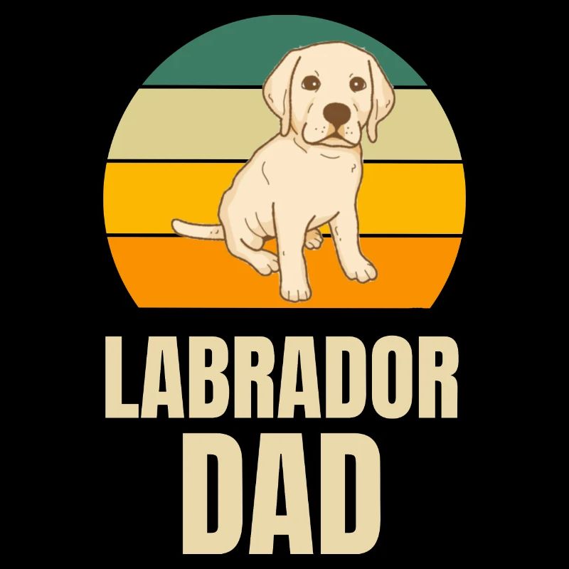 Rétro Labrador Papa