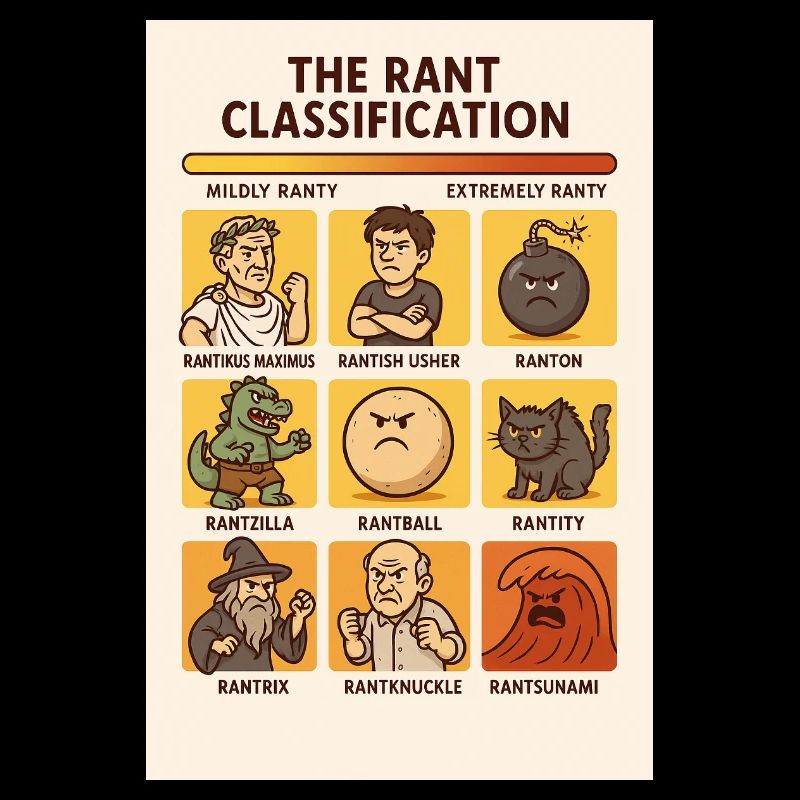 Classification Rant (anglais)