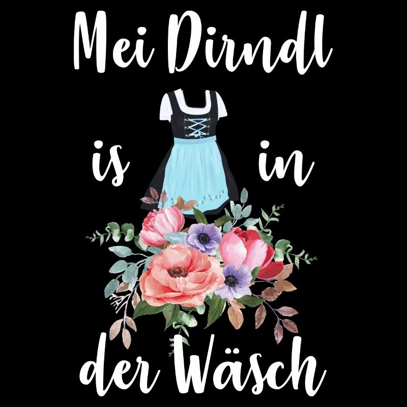 Mon Dirndl est dans la lessive
