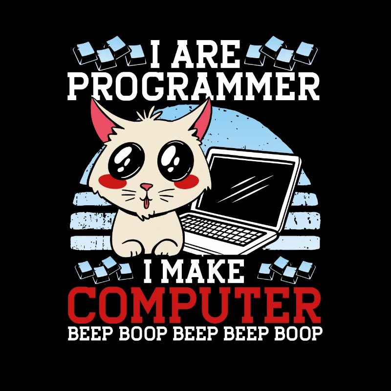 Katze Programmieren Coder Programmierer