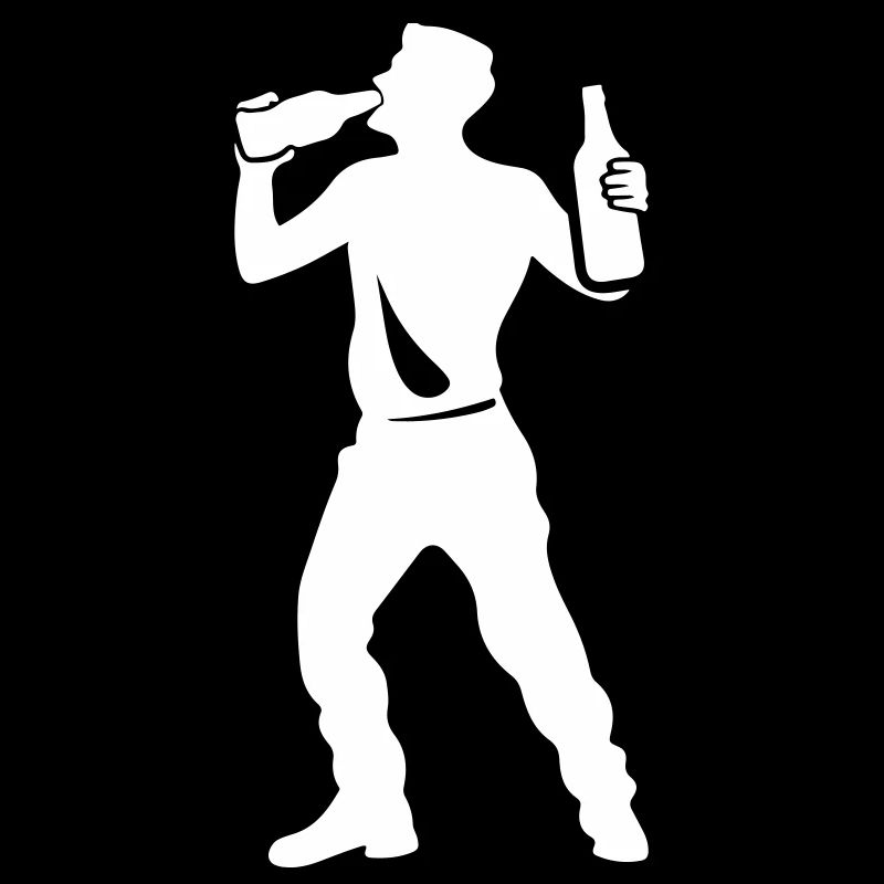 Party Silhouette Drinking