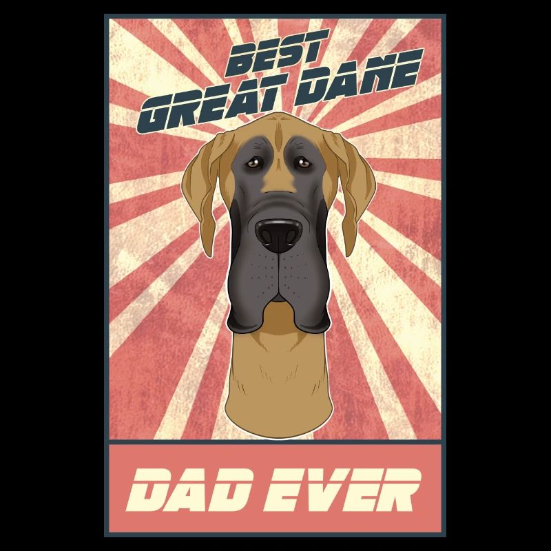 Best Great Dane Dad Ever I Great Dane Lover