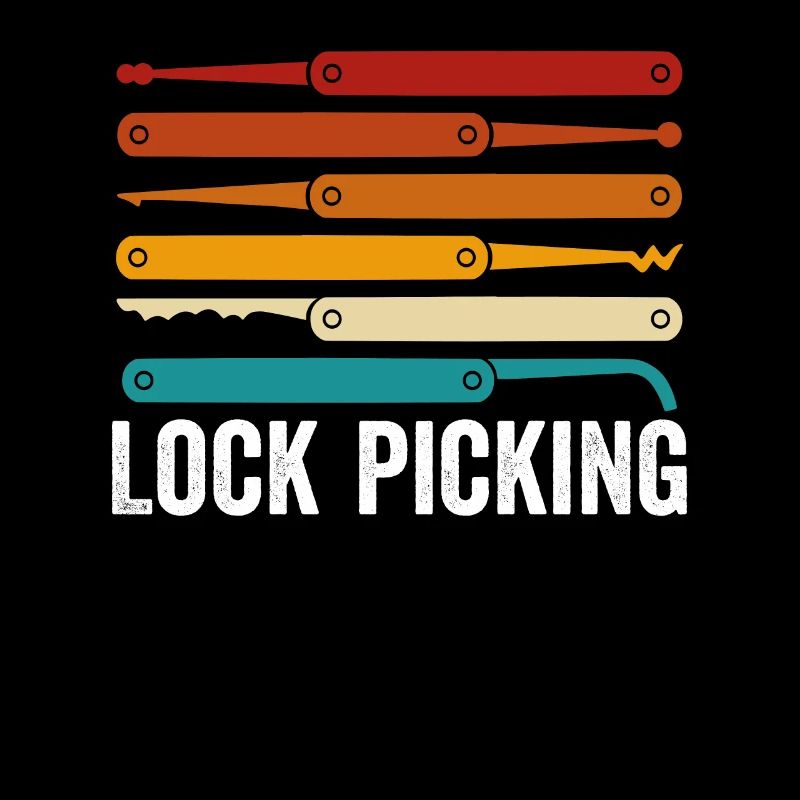 Colorful Lock picking tool